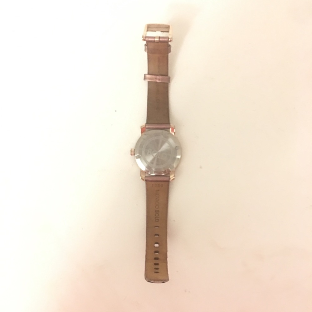 Movado BOLD Carnation Rose Gold Watch - Picture 5 of 8